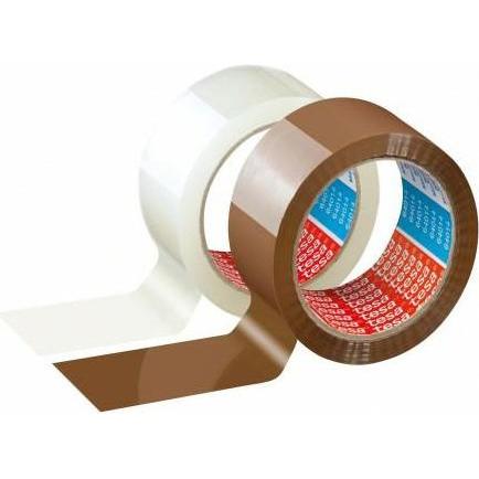Thumbnail - tesa, Klebeband, Lösungsmittel 66m: 48 mm, braunes Verpackungsband (48 mm)