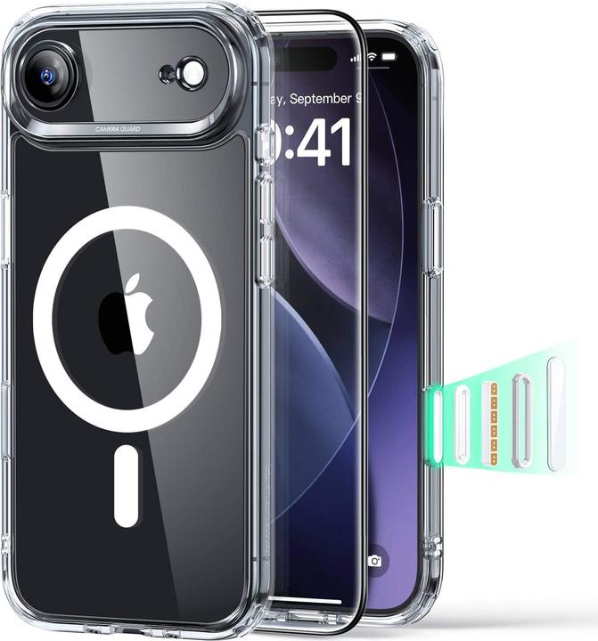 Actual product image ESR Classic Hybrid Magnetic Case (Camera Control) (Apple iPhone 17, Apple iPhone Air)
