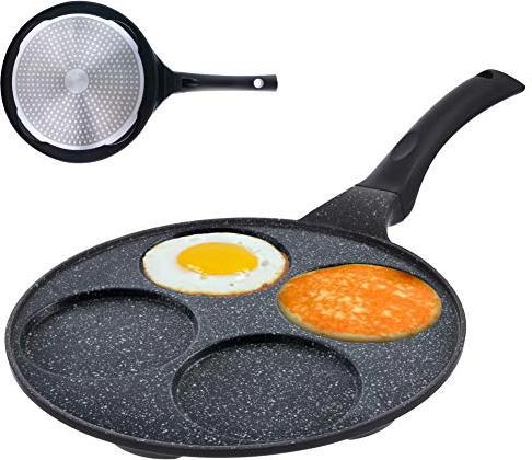 Orion OEuf au plat et crêpes (27 cm, Poêle à frire, Aluminium)