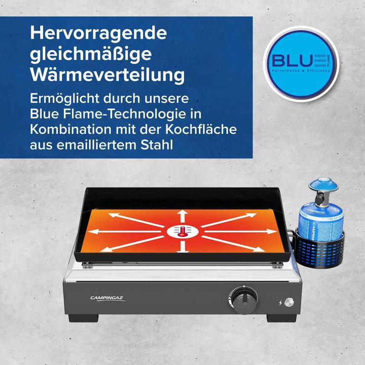 Actual product image Campingaz Plancha Othello 1 CV (2.80 kW)