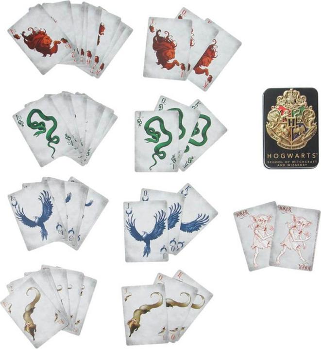 Actual product image Paladone Products Harry Potter jeu de cartes à jouer Hogwarts