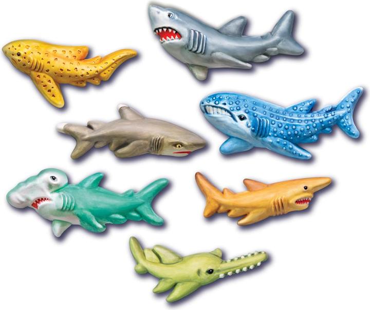 Actual product image HCM Kinzel Mould & Paint - 3D Sharks