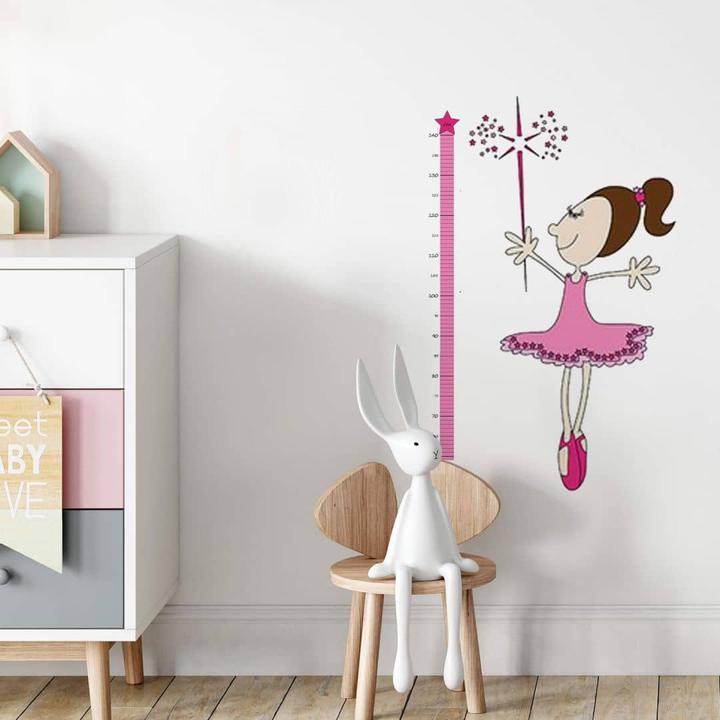 Produktbild Wizard + Genius Kinder Messlatte für Mädchen (65 x 100 cm)