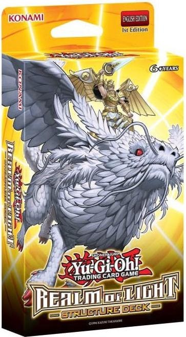 Produktbild Konami Yu-Gi-Oh! TCG - Realm of Light Unlimited Reprint Structure Deck Display (8 Decks) (Englisch, Booster Display)