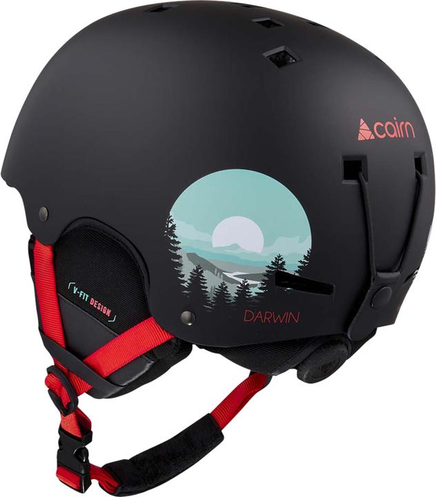 Produktbild Cairn Darwin Mat Black Ride schwarz-rot (53 - 54 cm)