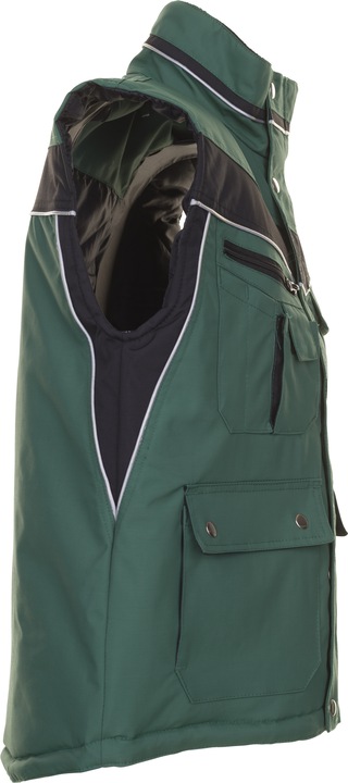 Produktbild Planam unisex Winterweste PLALINE grün, schwarz Grösse XS (XS)