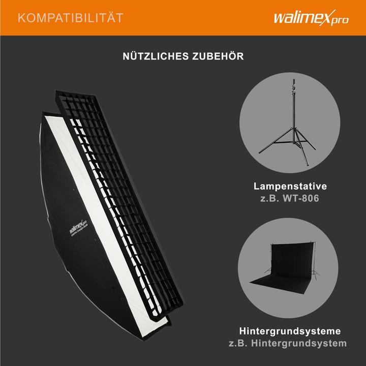 Produktbild Walimex pro Essential Striplight 40x180 (Softbox)
