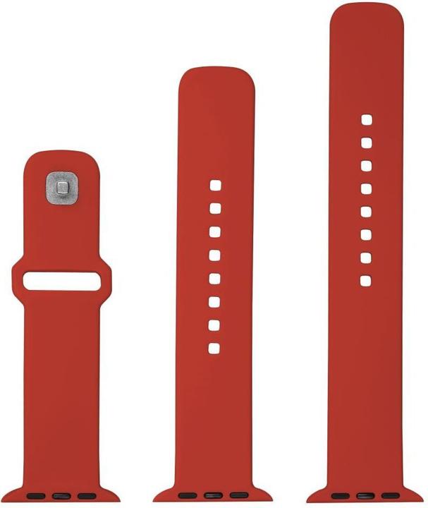 Produktbild Fixed Silicone Sporty Strap Apple Watch Ultra 49mm Rot (49 mm, Silikon)