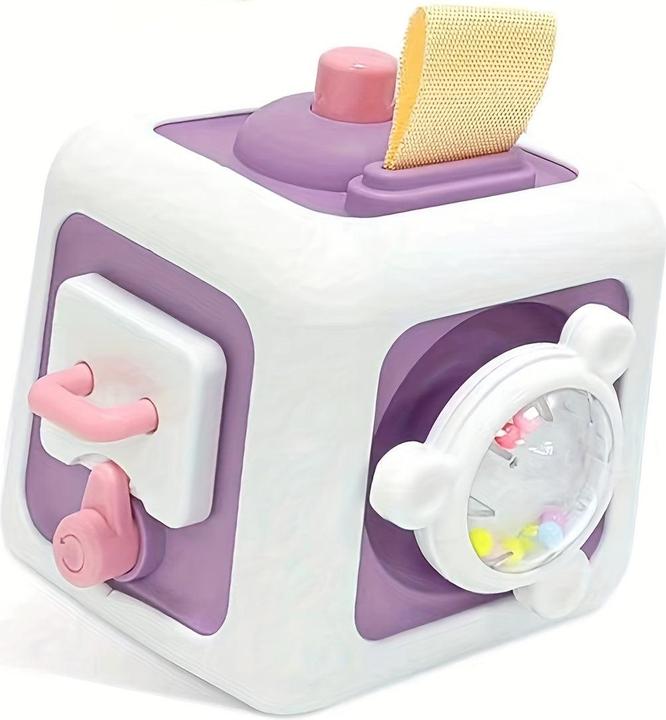 Actual product image Activity Board Toddler activity Busy Cube - sensory and fine motor skills development toy, educational