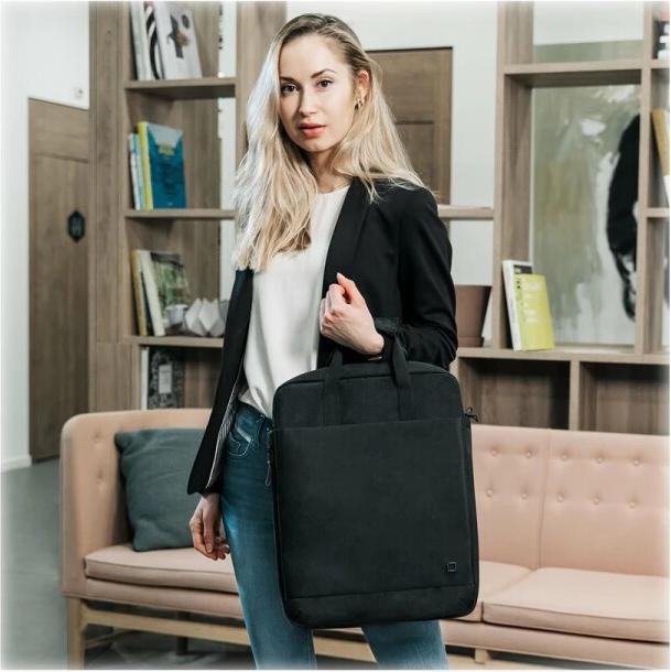 Produktbild Dicota Notebooktasche Eco Tote Bag MOTION 15.6, Schwarz (15.60", Universal)