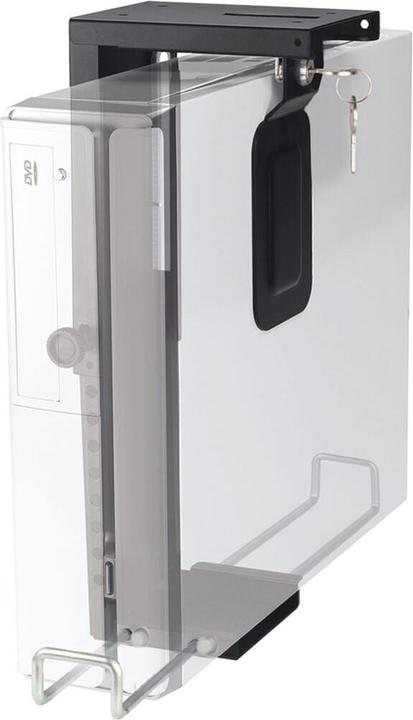 Actual product image Neomounts CPU-D075BLACK/LK Calculator Holder Height 20 to 36cm 7.87 to 14.17 inches Width 5 to 10cm 1.97 to