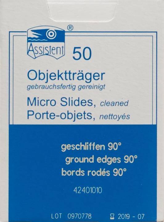 Produktbild Assistent Objektträger