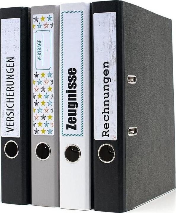 Image du produit HERMA Étiquettes classeur recyclées A4