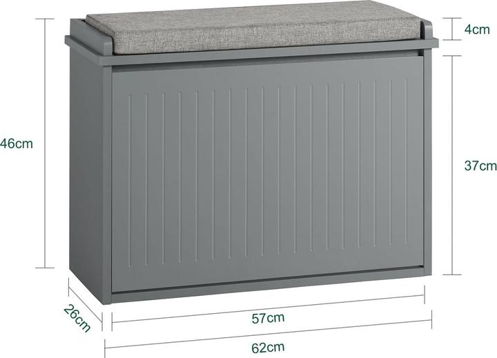 Actual product image SoBuy Shoe tipper (62 x 46 x 26 cm)