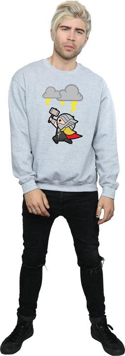 Image du produit - Sweat KAWAII THOR GOD OF THUNDER - Homme (M)
