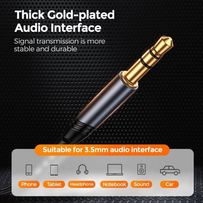 Produktbild Joyroom Lightning – 3.5mm (1 m, 3.5mm Klinke (AUX))