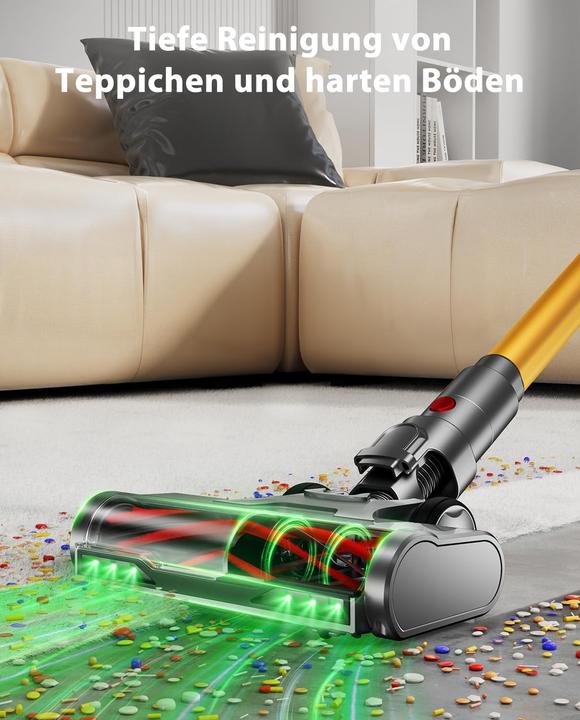 Produktbild Jrfyhft Akkustaubsauger mit OLED-Display