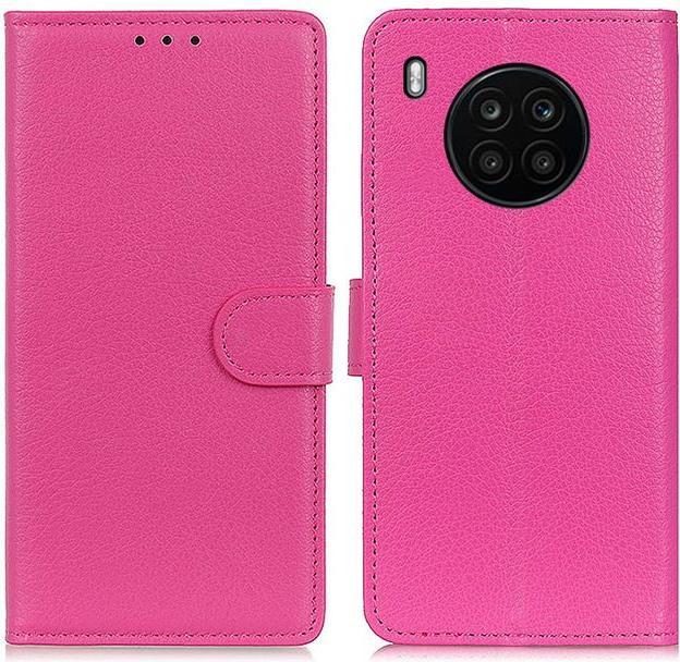 Actual product image MU Classic Litchi Leather Bookcover Series (Honor 50 Lite, Huawei Nova 8i)