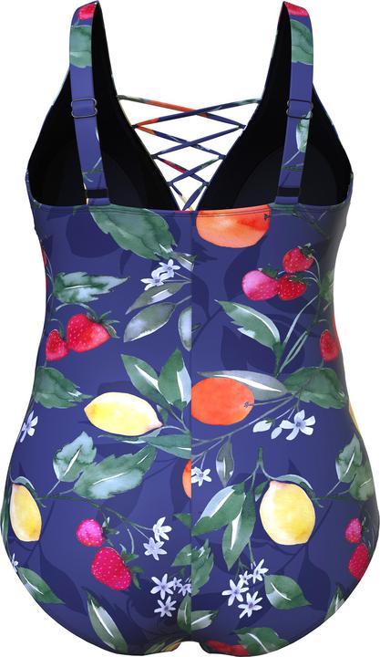 Produktbild Ulla Popken Badeanzug, Früchte, Softcups, Schnürung, recycelt (56)