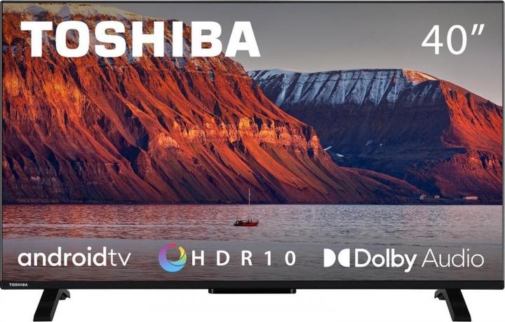 Produktbild Toshiba TV Set||40"|4K/Smart|1920x1080|Wireless LAN|Bluetooth|Android TV|Black|40LA2363DG (40", LED, Full HD)