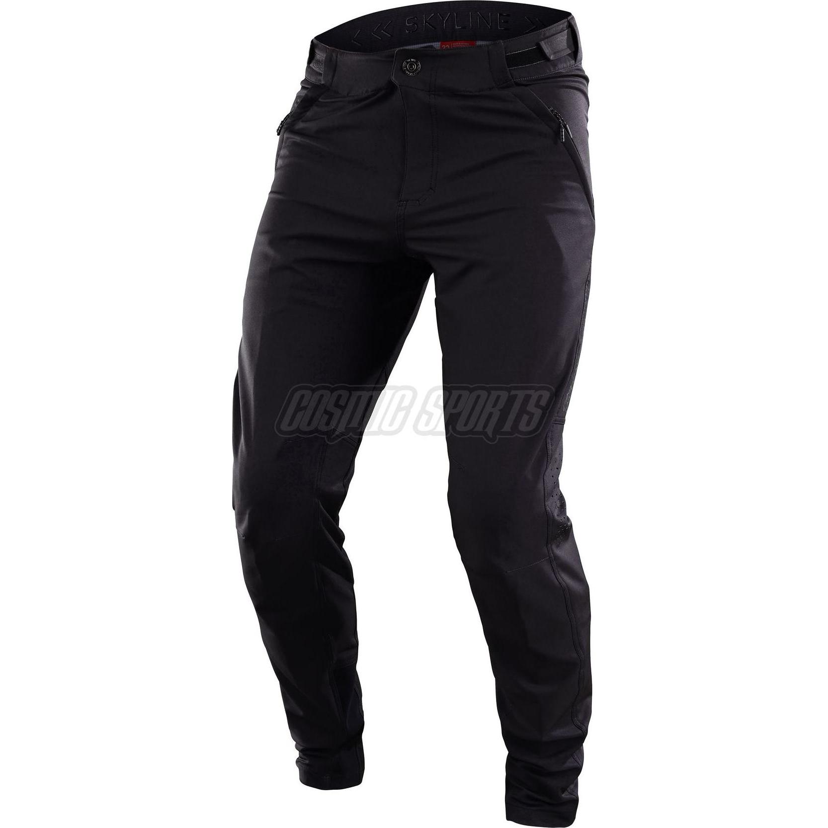Troy Lee Designs, Herren, Velohosen, Skyline Pant (34), Schwarz, 34