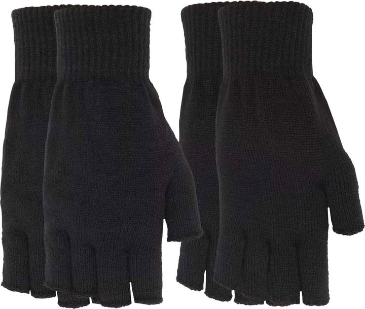 Produktbild Urban Classics Half Finger Gloves 2-Pack (L, XL)