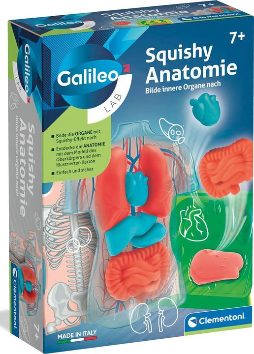 Actual product image Clementoni Experimentierset Galileo Squishy Anatomie