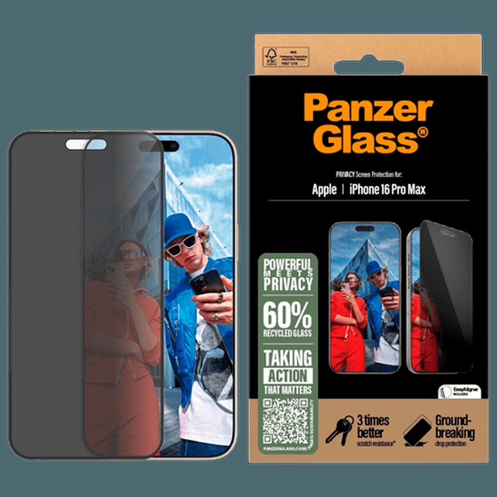 Produktbild PanzerGlass Ultra-Wide Fit (1 Stück, Apple iPhone 16 Pro Max)