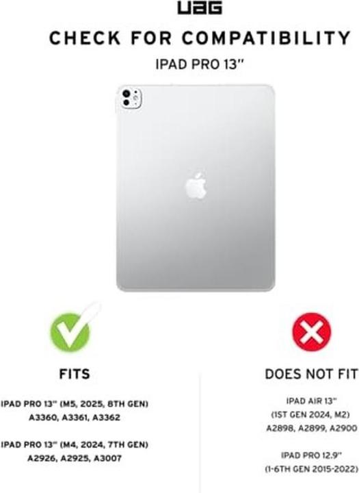 Produktbild UAG Plyo LT (Apple iPad Pro 13 2024, Apple iPad Pro 13 2025)