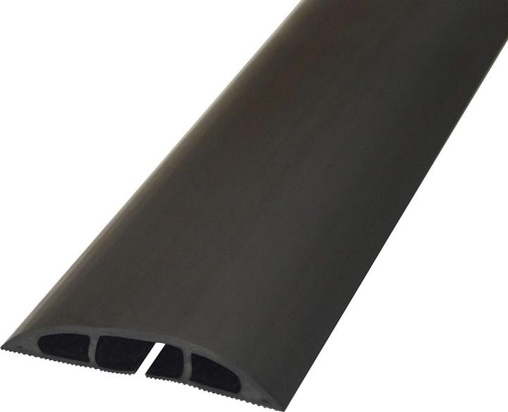 Image du produit Steffen D-Line Goulotte de sol 60x12mm 1.8m noir (180 cm)