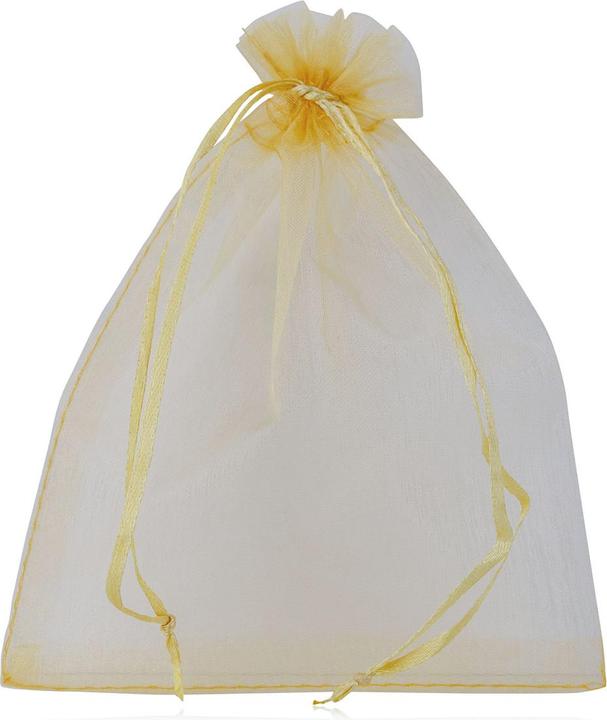 Accentra Organzabeutel gold gross (10x)