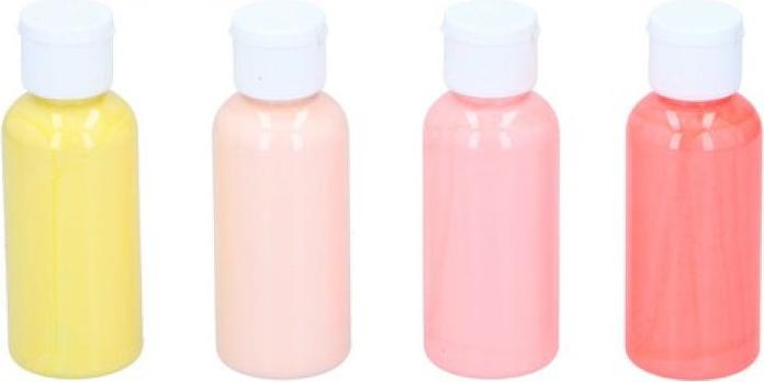 Artico - Set Pastell-Acrylfarben in Tuben 80 ml 4 Farben (Set 1) (Multicoloured, 80 ml)