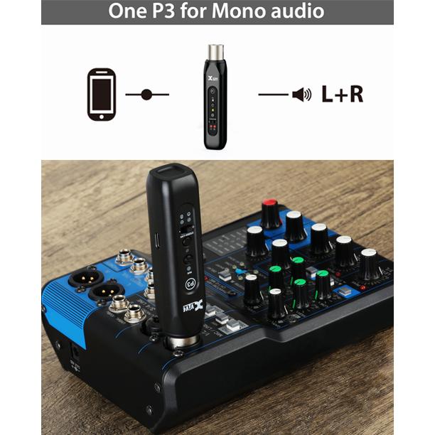 Thumbnail - Xvive P3 (Empfänger), Bluetooth Audio Adapter, Schwarz