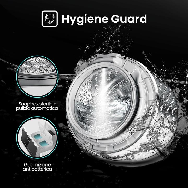 Actual product image Hisense WF5S1045BW (10.50 kg, Left)