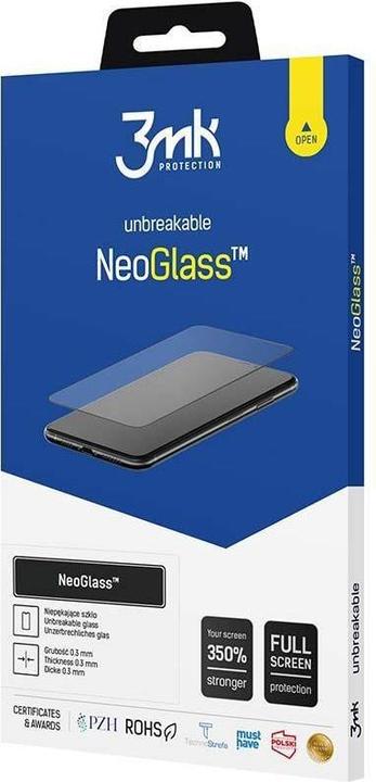 Actual product image 3MK NeoGlass for iPhone 12 Pro Max black frame (1 pcs., Apple iPhone 12 Pro Max)