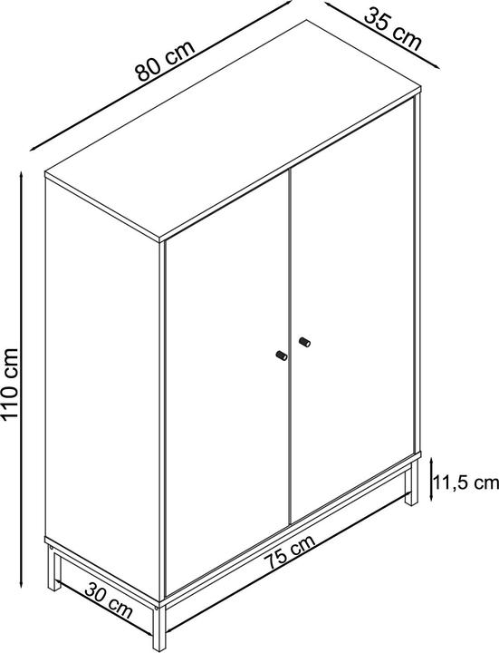 Image du produit Loft 24 Céline (80 x 35 x 110 cm)