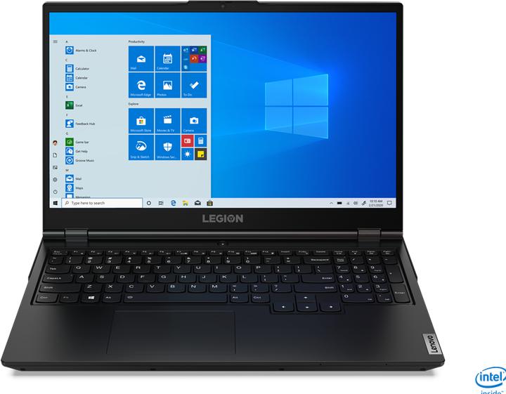 Actual product image Lenovo Legion 5 15IMH6 (15.60", 512 GB, 16 GB, DE, Intel Core i5-10500H)