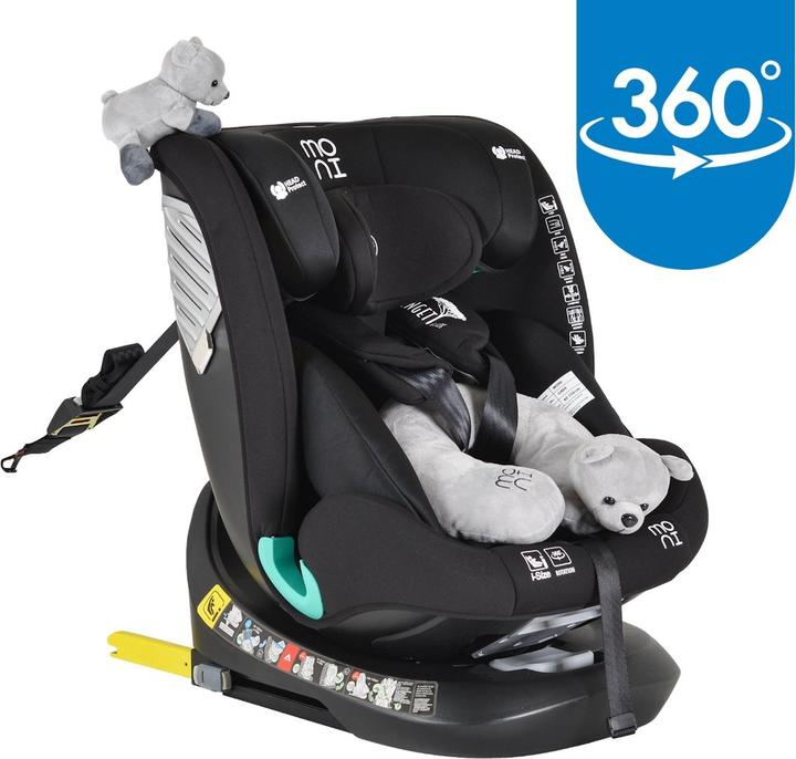 Immagine prodotto Moni Seggiolino Serengeti i-Size 40-150cm (Reboarder, Seggiolino per bambini)