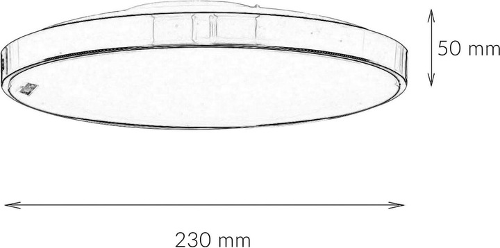 Produktbild Licht-Erlebnisse Deckenlampe Jonas (890 lm)