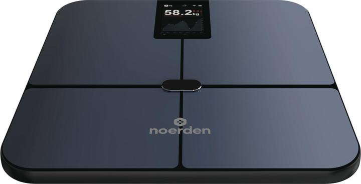 Actual product image Noerden SENSORI+ Smarte Personenwaage Wi-Fi + BT schwarz