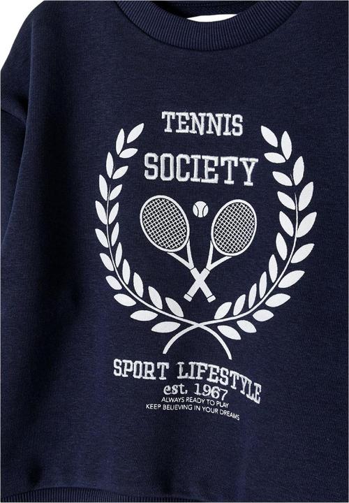 Produktbild Minoti Sweatshirt Mädchen Rundhalsausschnitt Fleece (128)