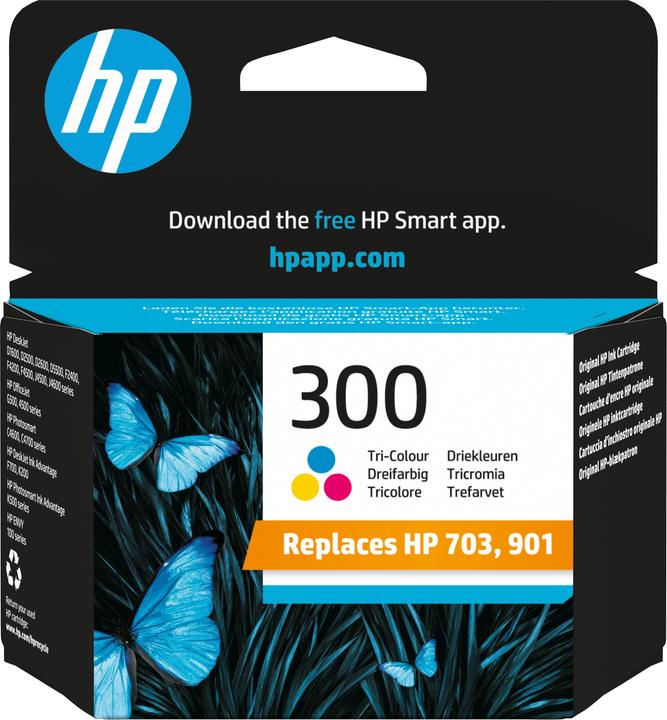 HP 300 (C, M, Y)