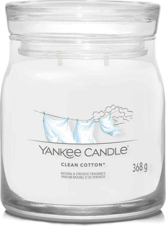 Immagine prodotto Yankee Candle Duftkerze Clean Cotton Signature Medium Jar