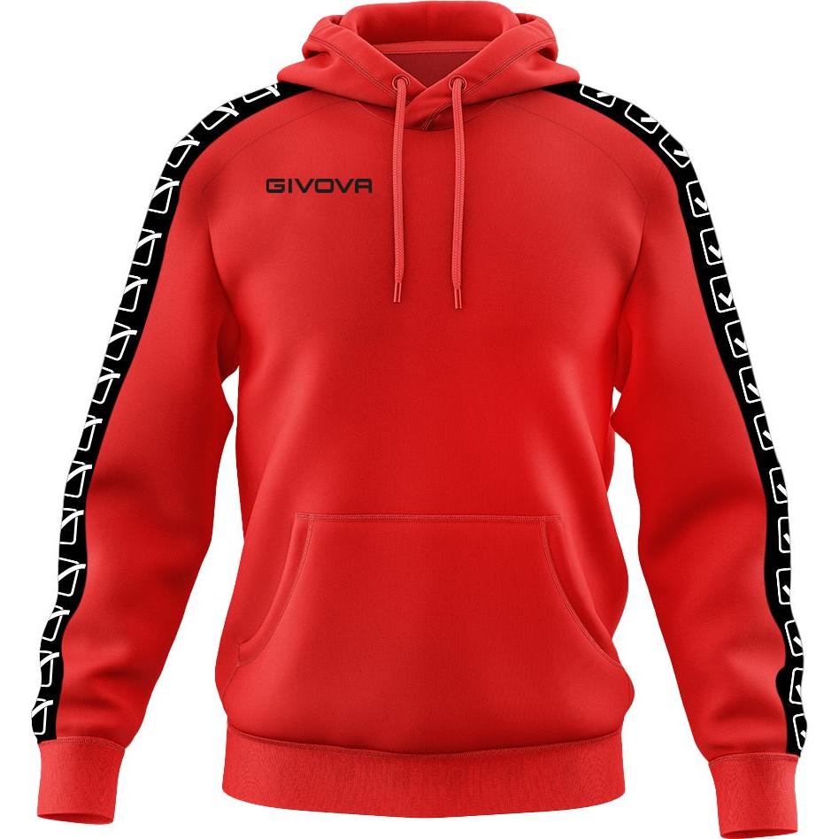 Givova, Herren, Pullover, Tarry, Rot, (3XL)