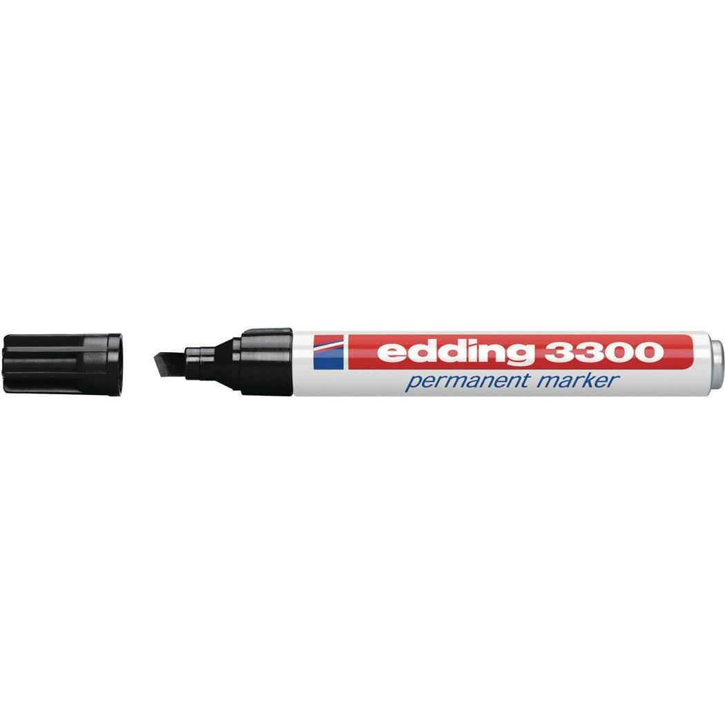 Edding, Marker, Permanent Marker 3300 (Schwarz, 1 mm, 1 x)