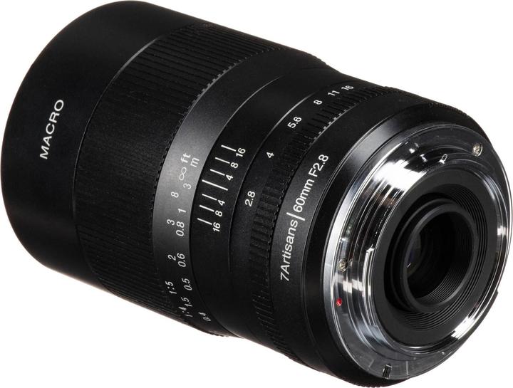 Image du produit 7artisans 60mm F2.8 Macro EOS M (Canon EF-M, APS-C / DX)