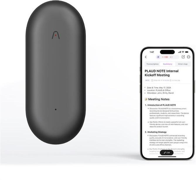 Produktbild Plaud NotePin (64 GB)