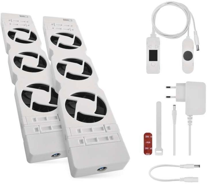 Emos Heizkörperventilator DUO, weiss