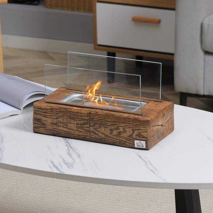 Actual product image Homcom Ethanol fireplace (33 x 16 x 18 cm)