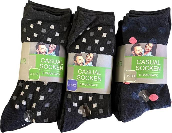 Champ Unisex casual socks 8-pack (pack of 8, 35 - 38, 43 - 46, 39 - 42)